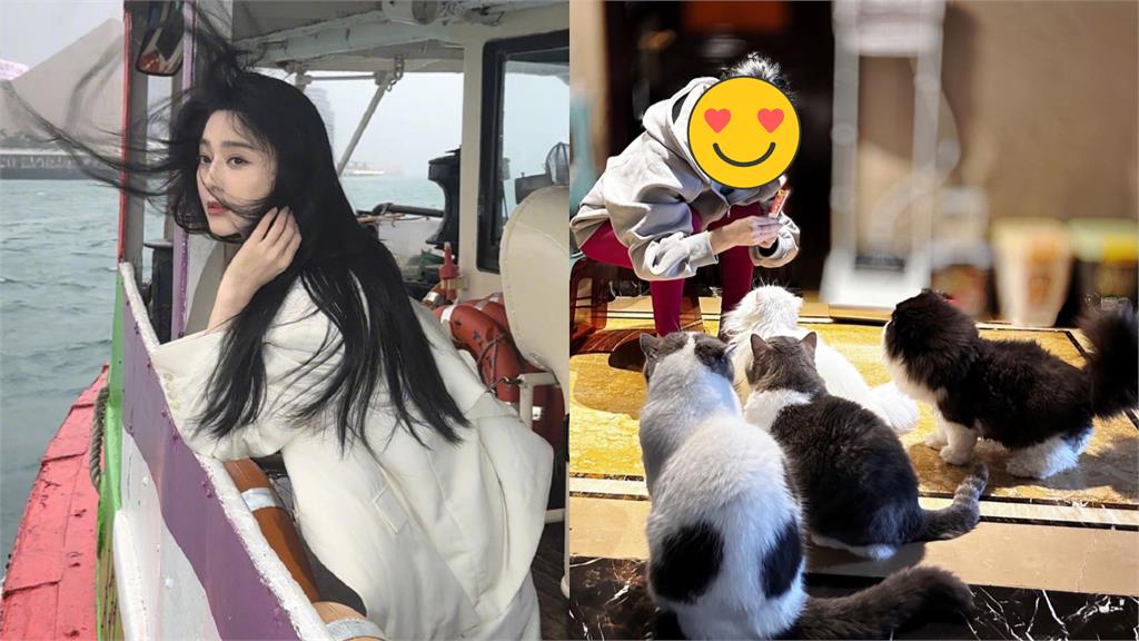 范冰冰素顏邋遢餵貓！「白到反光」神級狀態千萬人看傻：畫面太美了