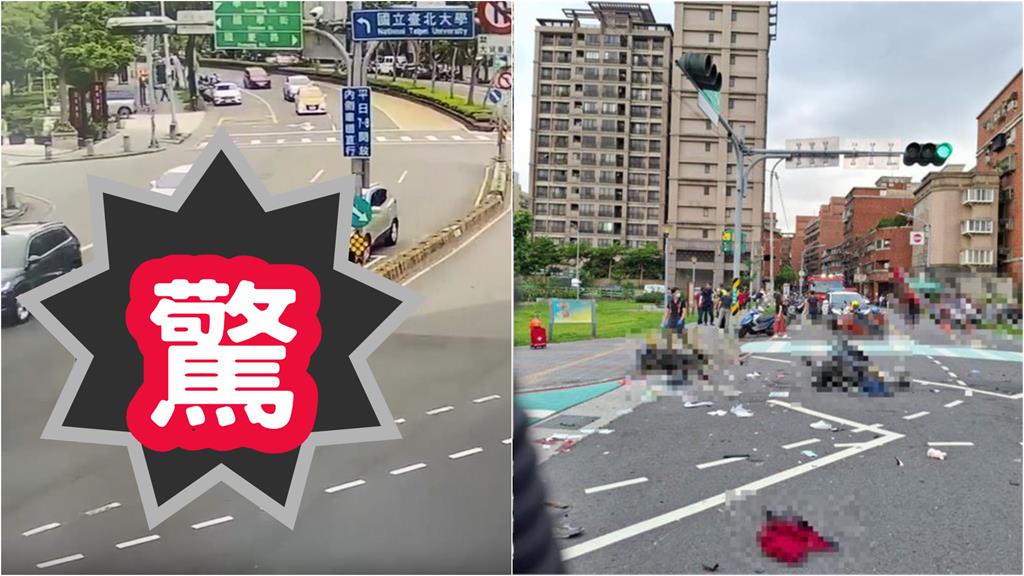 三峽翁失控狂飆真相「一圖還原」！撞死人前1分鐘「太扯」網驚：完全衝著女騎士