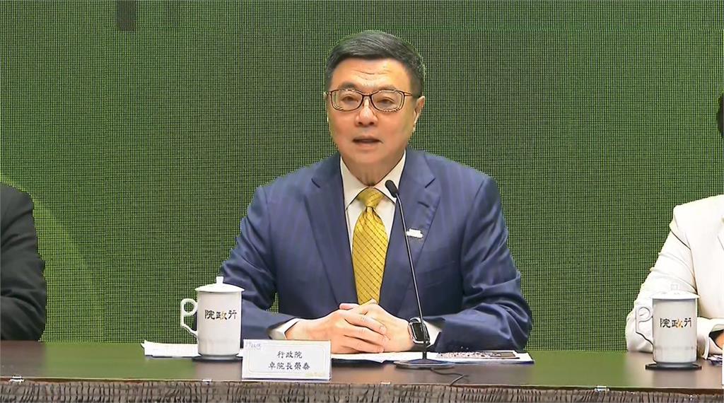 總預算若覆議不成 卓揆:部分政策經費將與地方共同負擔