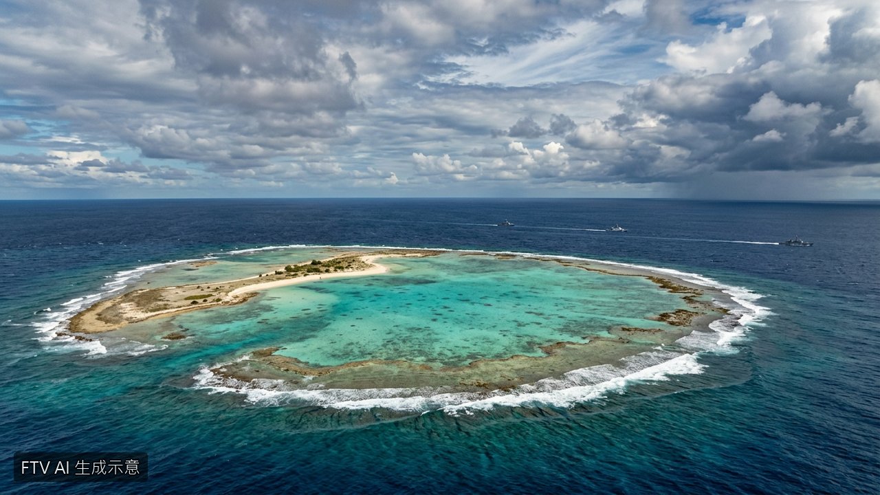 南海主權爭議！中國軍方稱在黃岩島周邊展開海空戰備警巡
