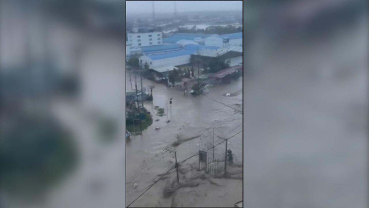 海鷗颱風襲菲律賓中部釀2死! 各地傳淹水災情急撤38萬人