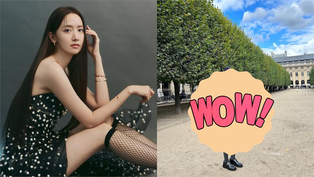 「法國長腿妹」一看竟是潤娥！0偽裝逛街「34歲真面目」無人認出