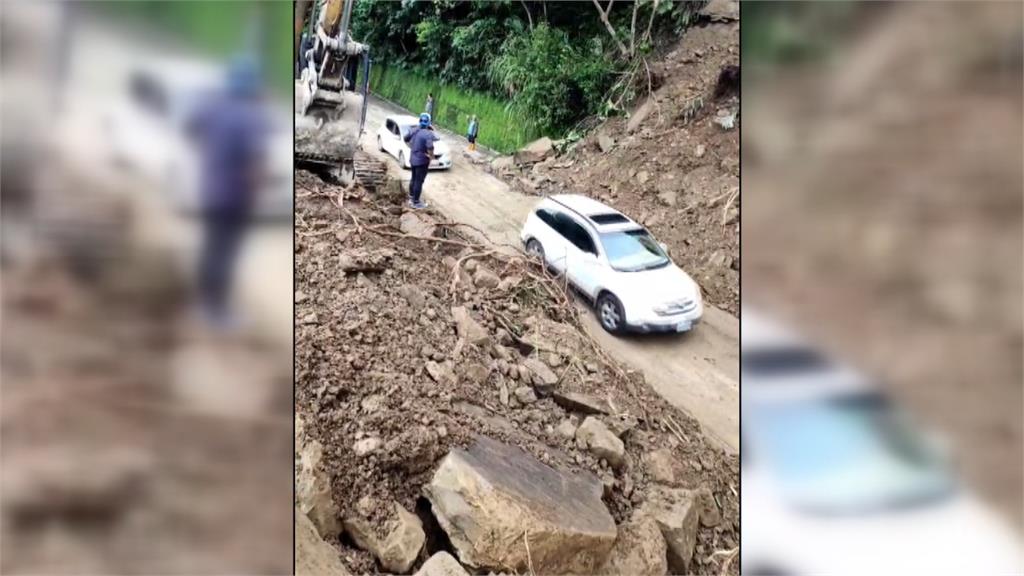 山區連日大雨土山壁石崩落　嘉縣阿里山鄉山美國小明停課