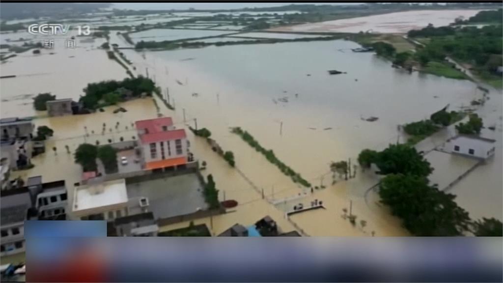 中國南方連一周強降雨 百萬人受災釀九死