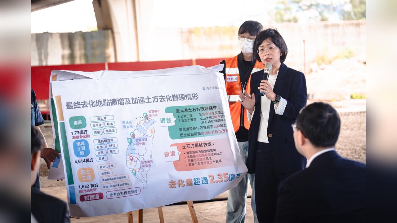 快新聞／考察台北港營建土方！蘇巧慧曝「首要考量」：降低八里交通影響