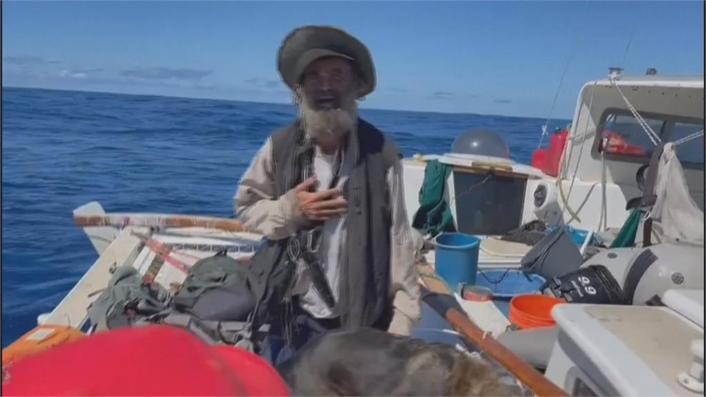 《浩劫重生》真實版！　男子與狗海上漂流3個月