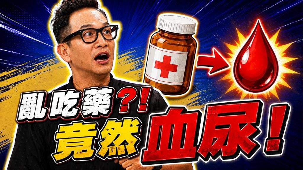 高山峰《醫學大聯盟》誤服「這藥」引血尿！醫揭泌尿道護理四關鍵食物