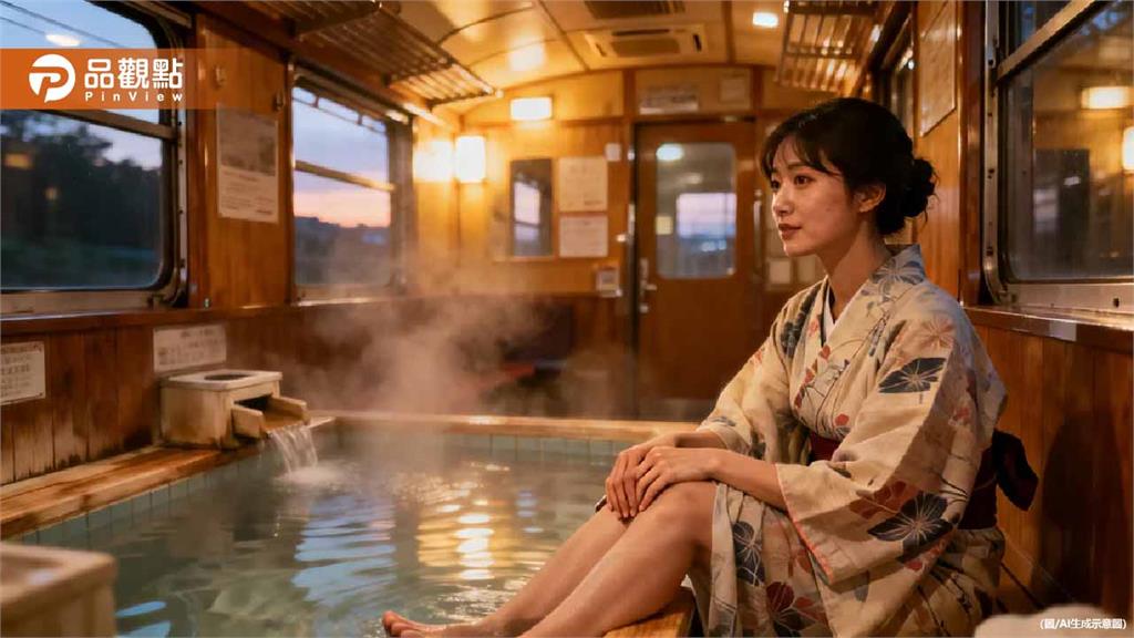 日本搭火車可以泡溫泉！三重足湯列車冬季限定登場