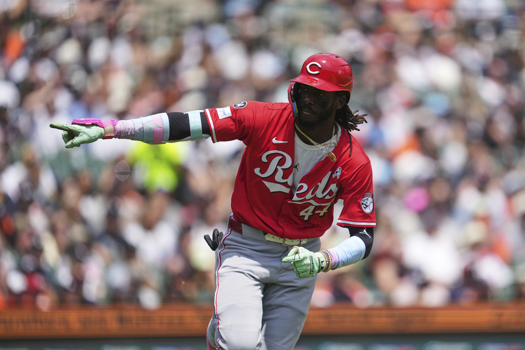 MLB(影)／ 「火箭手臂」克魯茲連四場放煙火！帶領紅人連兩場底特律拔虎牙