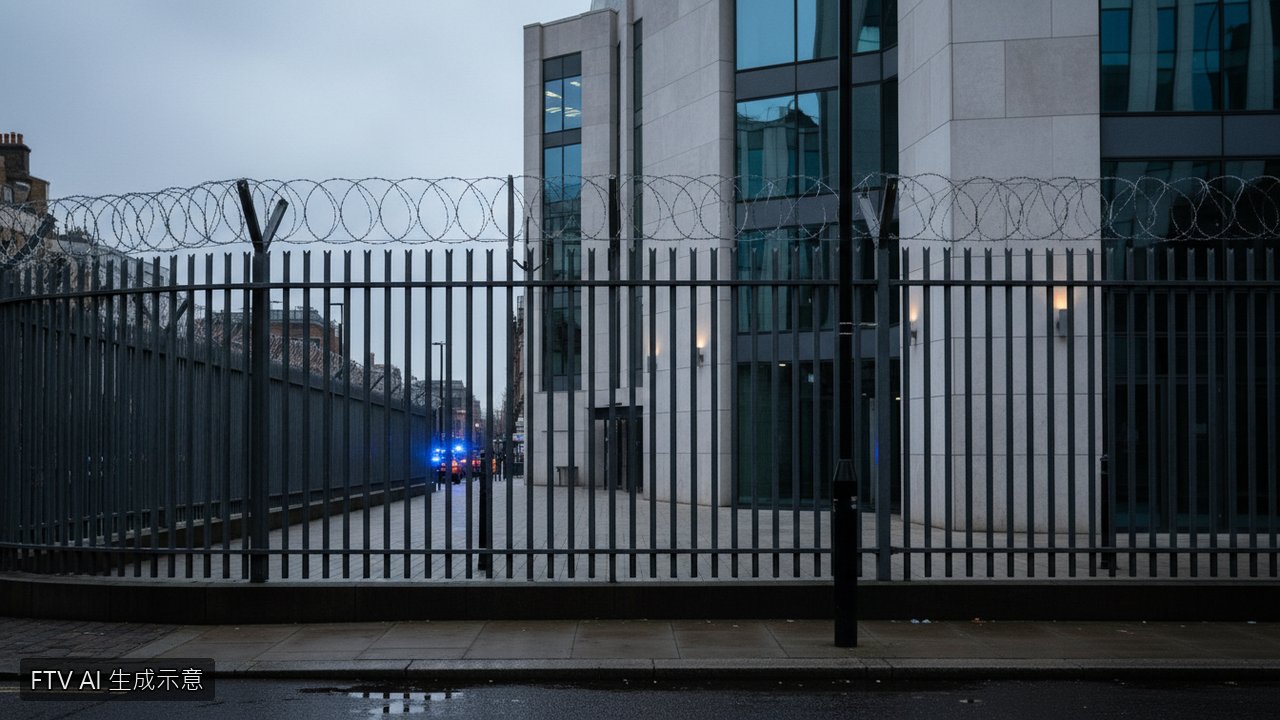 倫敦以色列使館險遭恐攻！科威特男子持刀翻牆被捕　遭英法院定罪