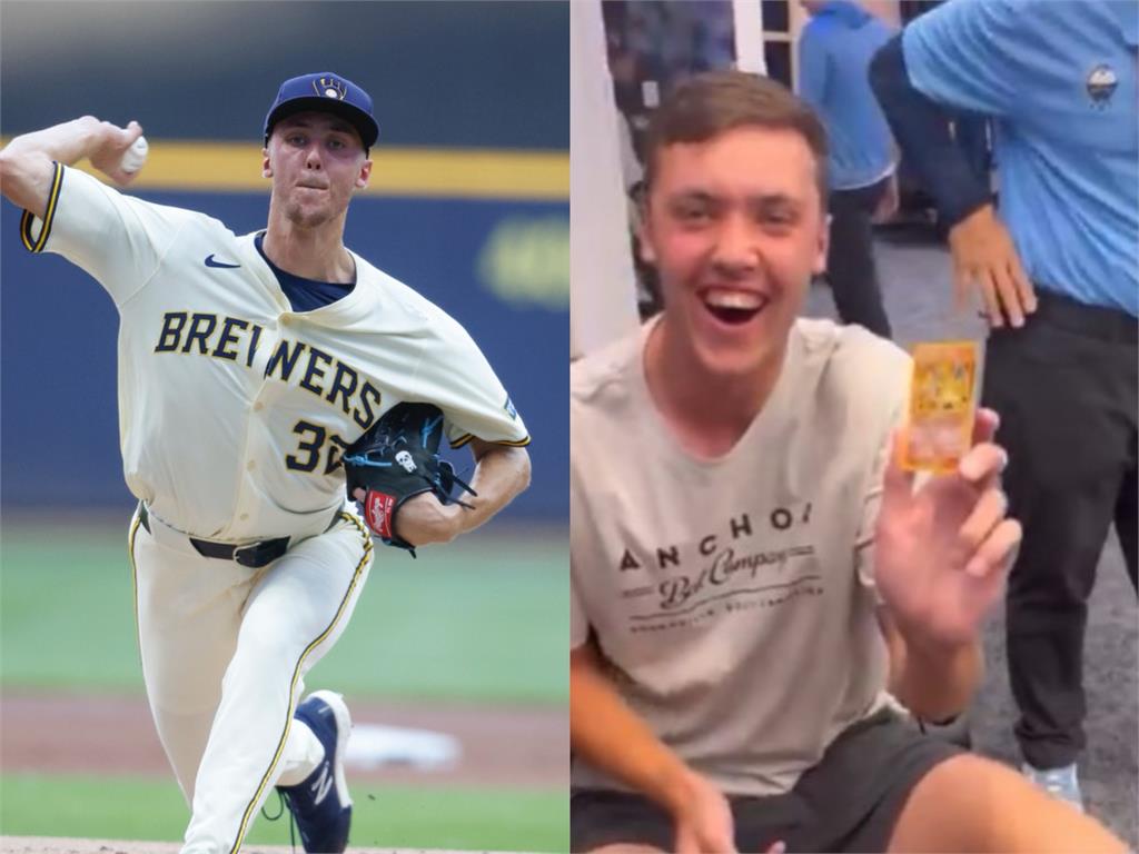 MLB(影)／菜鳥神手拆到稀有「寶可夢卡」！紅色噴火龍卡價值台幣14萬