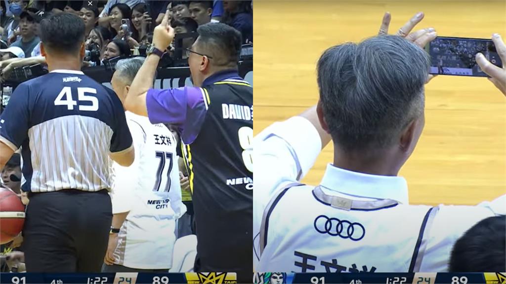 TPBL(影)／王董太嗨！震怒「一路跟拍裁判」　國王主將犯滿全場狂嗆「爛裁判」