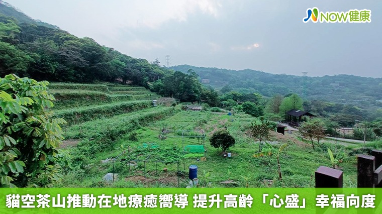 貓空茶山推動在地療癒嚮導 提升高齡「心盛」幸福向度