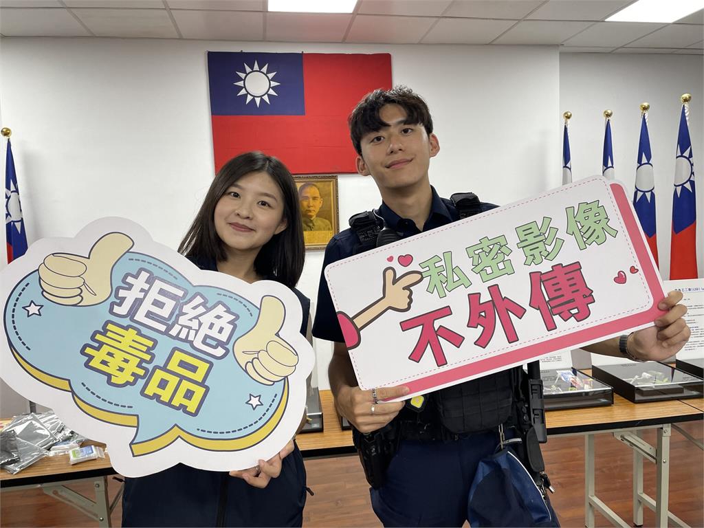 中壢分局特展揭密警察工作　提升青少年安全意識