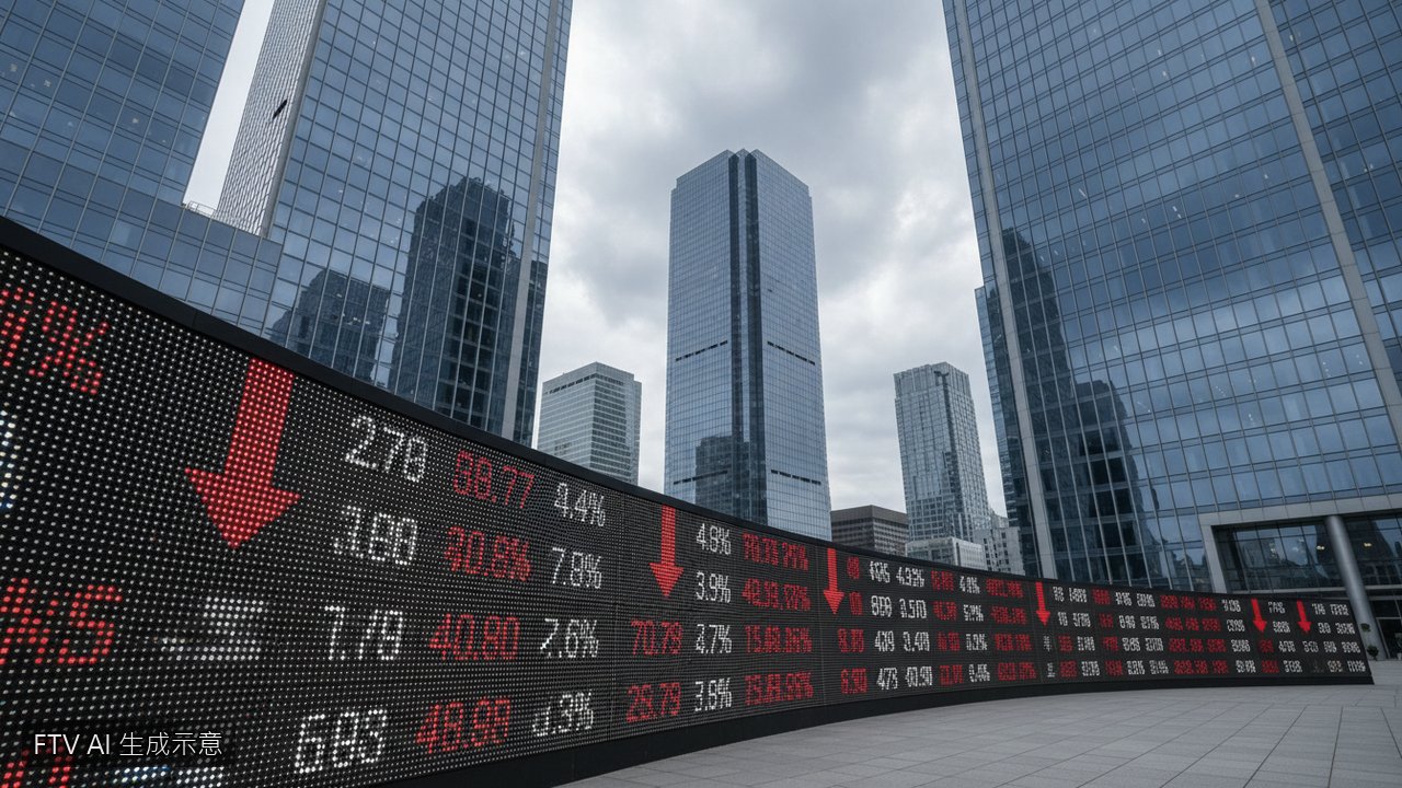 英國股市FTSE 100跌至兩週新低　銀行與能源股領跌拖累大盤