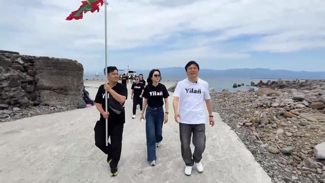 林國漳推＂海洋政見＂登龜山島＂擬邀蔡英文、童子瑋登401高地