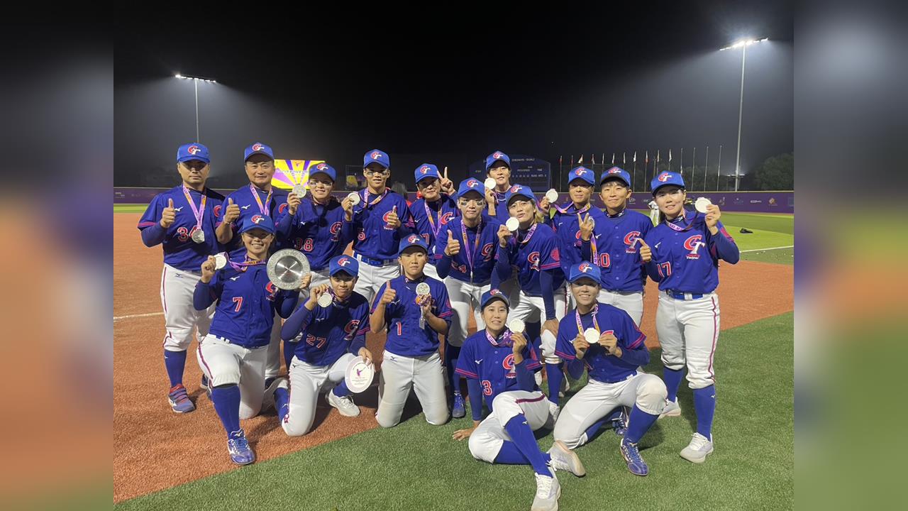 亞洲盃女棒錦標賽奪銀晉級 頂新和德基金會陪追夢