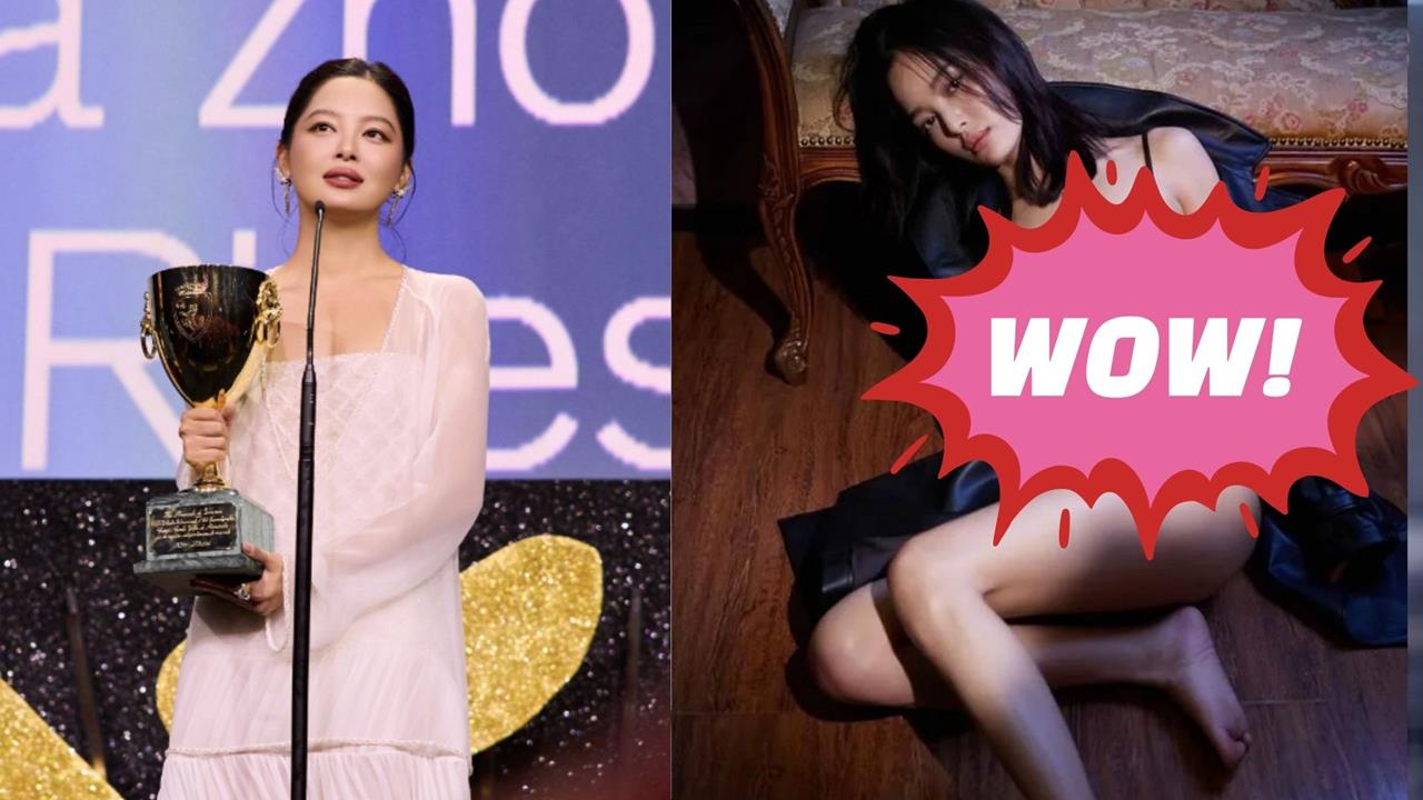 魅惑女神辛芷蕾獲封國際影后！昔誘惑度破錶「蕾絲性感照」流出