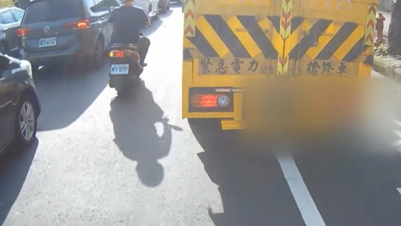 怕臨停被開單?疑水電行業者偽裝''台電工程車''趴趴走 網友踢爆是慣犯