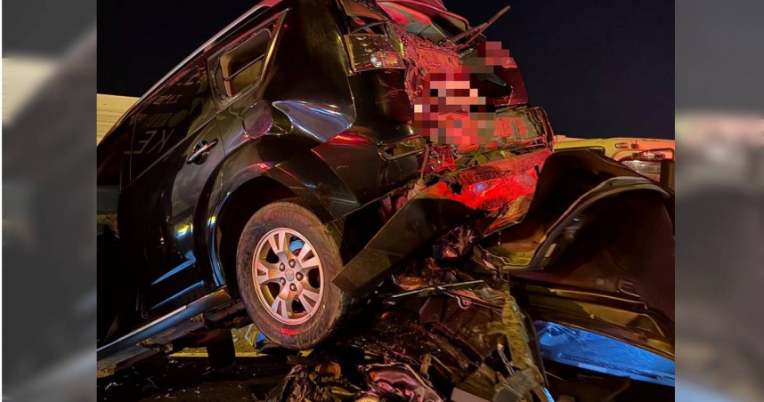 貨車駕駛分心釀禍!國道3號竹南段爆「4車連環撞」 2名駕駛因傷送醫