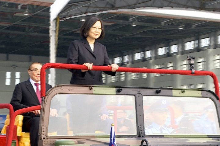 P3C成軍典禮談獵雷案  蔡總統重申「國防自主」
