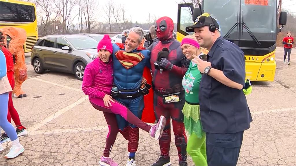 美國波士頓馬拉松四月登場　趣味超人公益練跑英雄集結