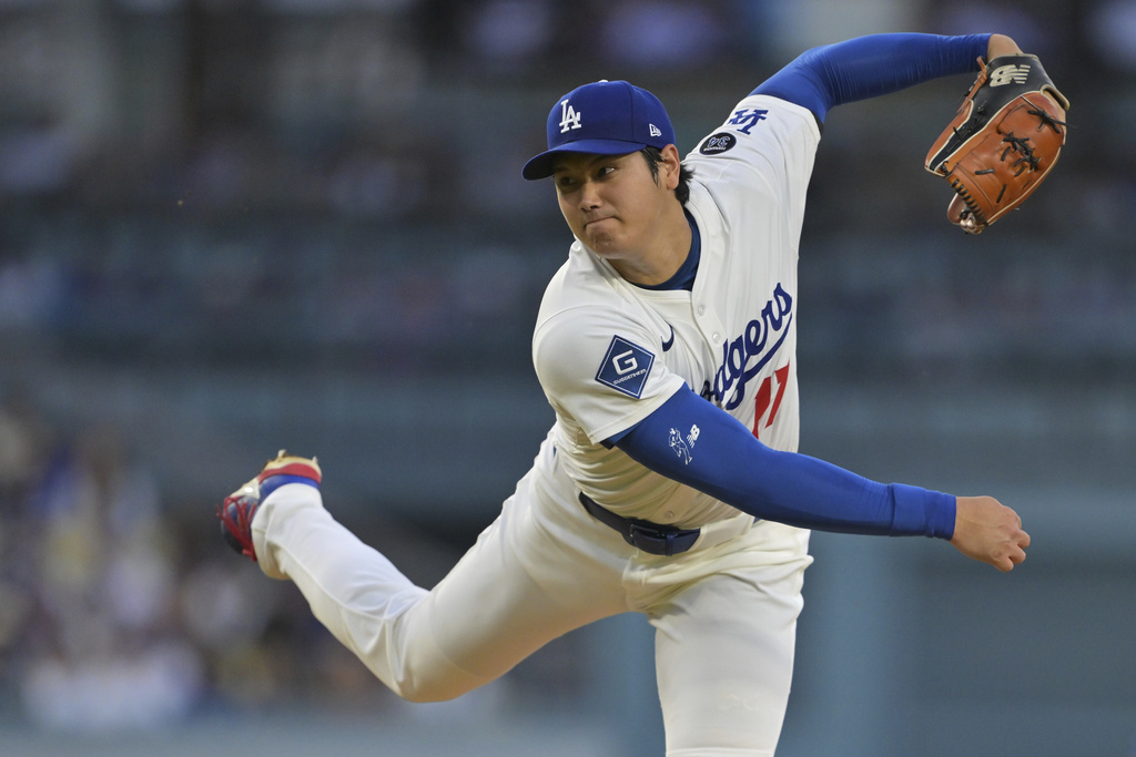 MLB(影)/「投手大谷」3局飆3K僅失1分!最快催出近160公里火球