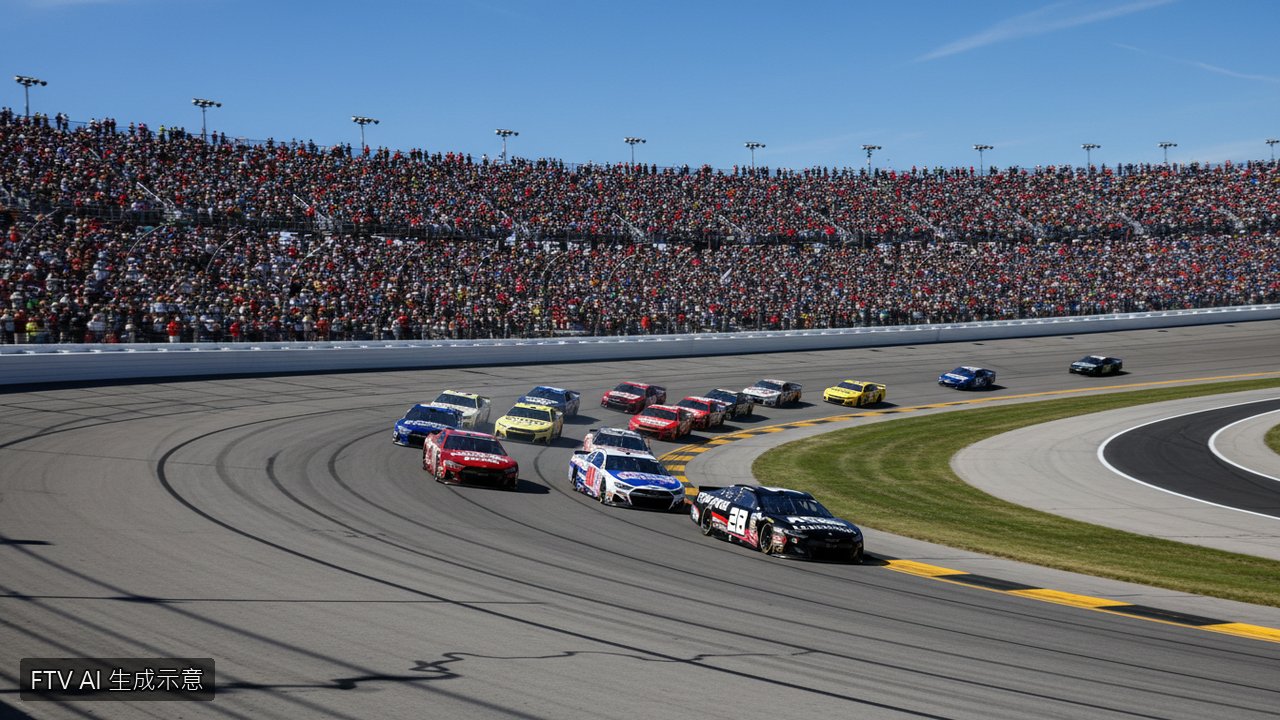 NASCAR密西根站Hamlin墊底起跑逆襲奪冠　勇奪二連勝追平傳奇紀錄
