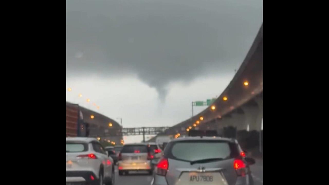 龍捲風來了？！中壢天空驚見巨大雲柱　氣象專家揭真相