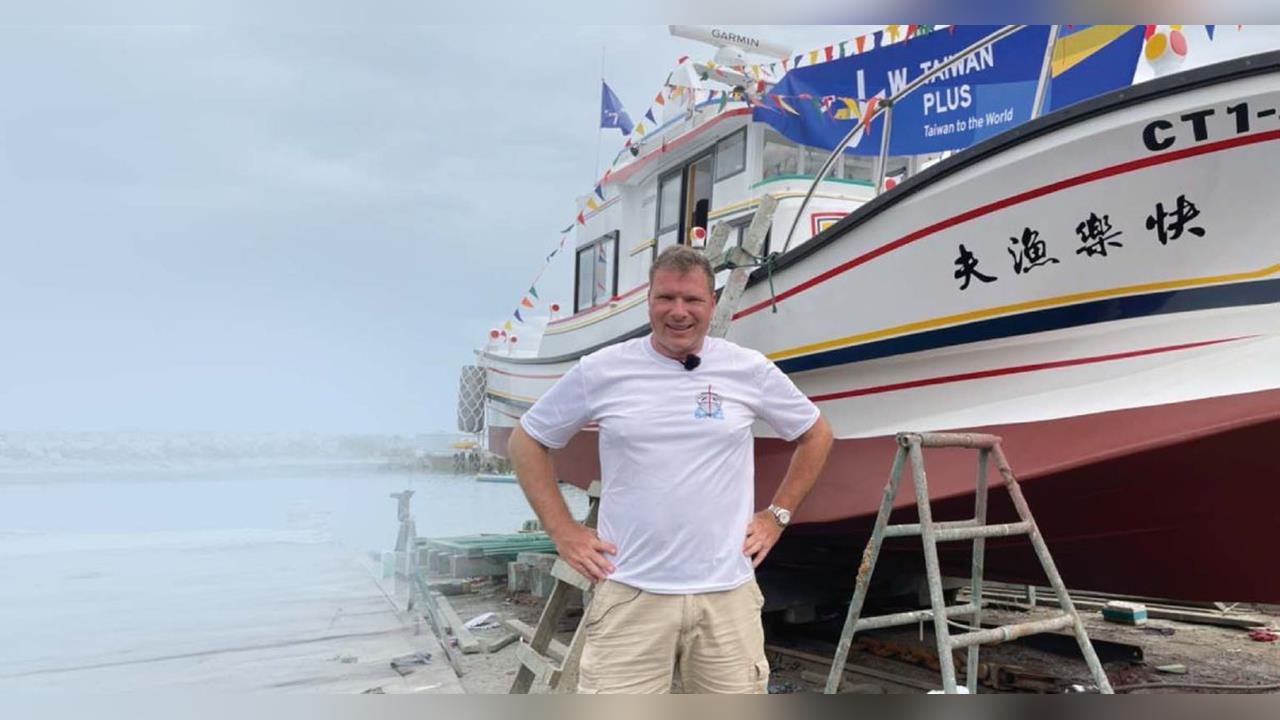 加拿大董座來台當漁夫　目標走遍全台200漁港