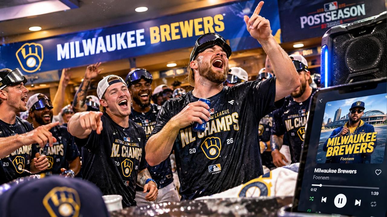 MLB(影)／釀酒人神曲洗腦全隊！1分39秒唱22次隊名　有球員一天聽10遍