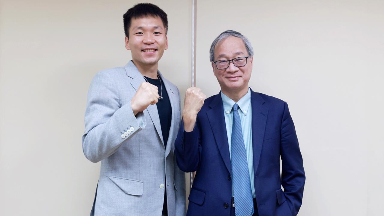 運動部/遠洋合作!與文化部長李遠首度會面 李洋:借鏡文化幣升級進化動滋券