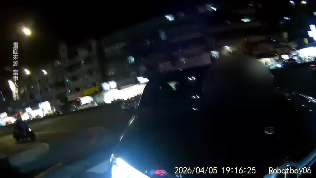 不滿違停被講！　駕駛惱羞「兩度意圖撞保全」過程全被拍