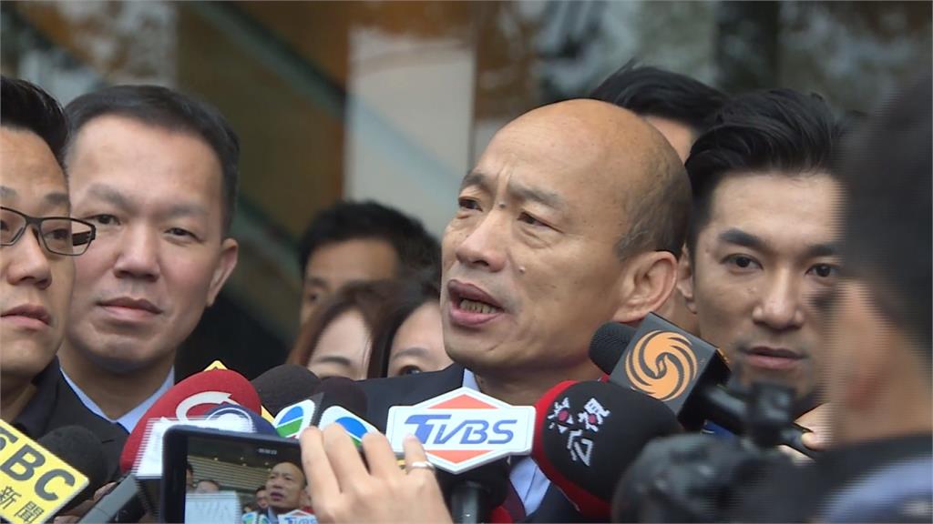 國黨提「徵召領表」  韓國瑜：沒心思去思考選總統