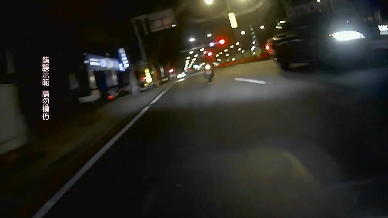 與警對到眼！桃園毒品前科男子逆向落跑　時速一度破百猛飆