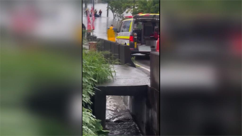 南投連日雨災傳噩耗！　騎士衝進淹水區57歲男身亡