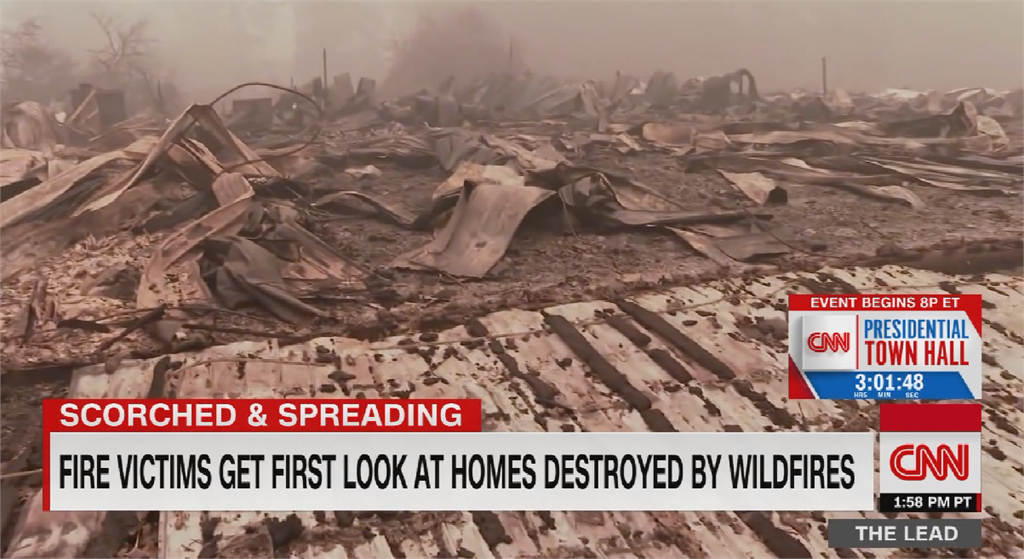 美西野火難撲滅 燒毀超過480萬英畝