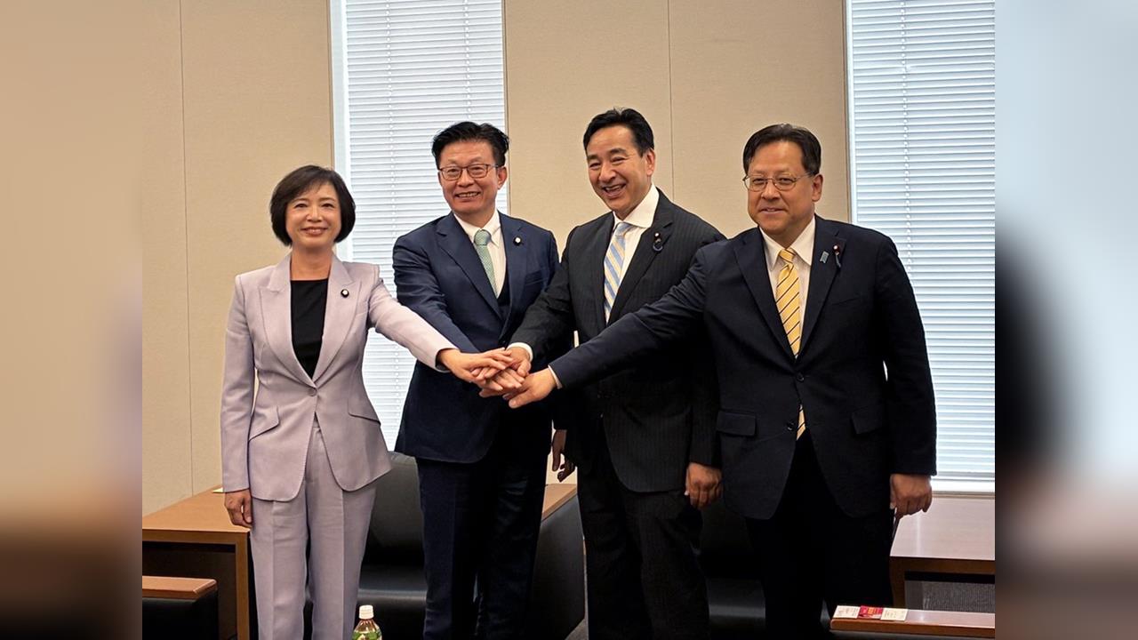 快新聞／綠台中選將何欣純赴日本參訪　拜會眾議院、進行「半導體產業對談」