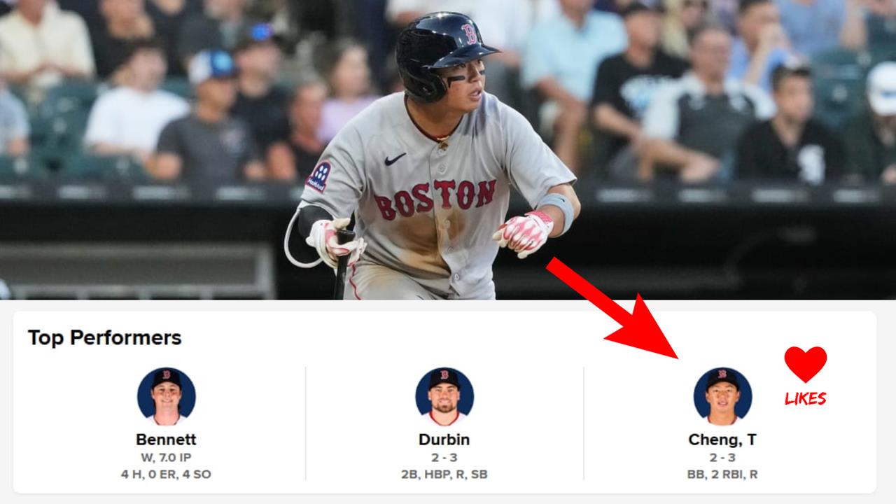 MLB(影)／大聯盟主播讚安打機器！紅襪一半得分跟鄭宗哲有關「登官網最佳表現」