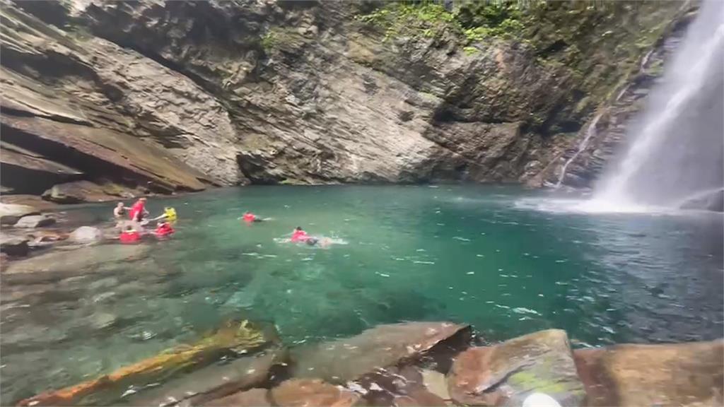 男子宜蘭遊澳花瀑布失蹤　水、陸、空聯合搜救