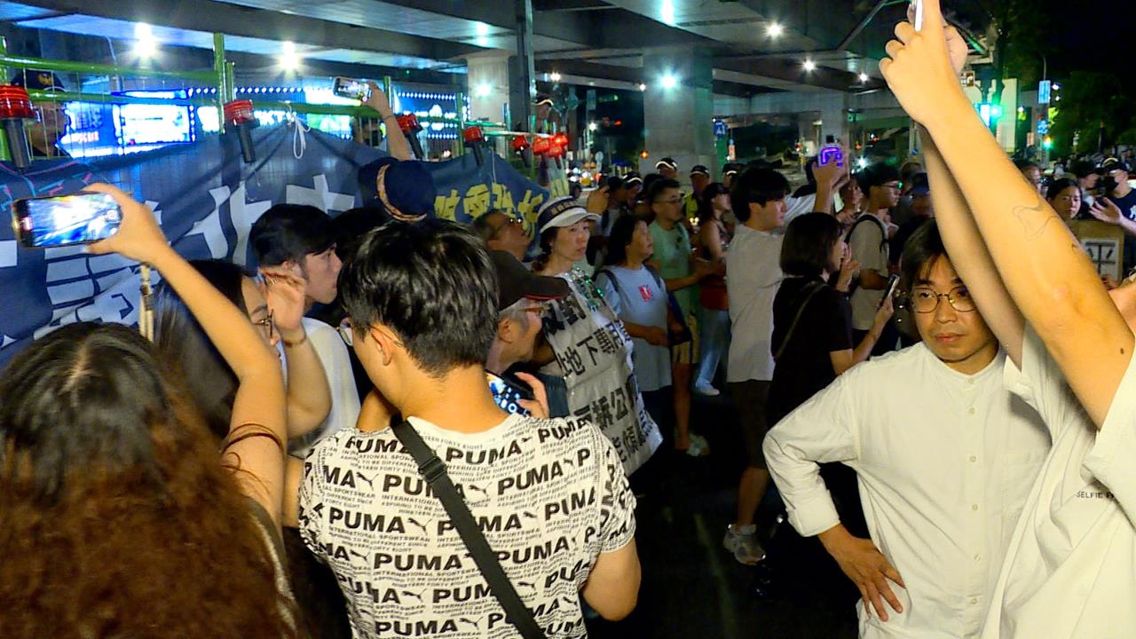 力挽狂瀾還是「蔣」不聽！　公館圓環開拆警民爆衝突