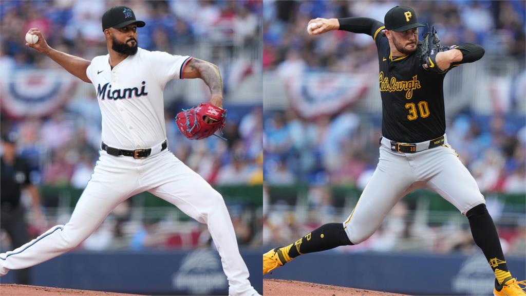 MLB(影)／「魚王」、「狀元郎」火球強投正面對決！馬林魚5：4刺穿海盜