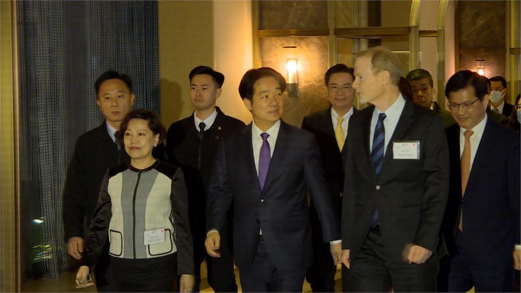 出席台美商會謝年飯　總統：感謝美日支持台海和平穩定