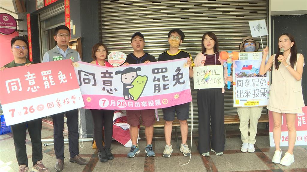 大罷免／台中罷團徒步巷戰催票　黃健豪連三天密集轟炸車掃反罷
