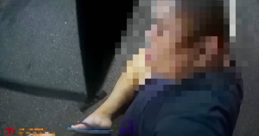 不攻自破！毒蟲見警心虛逃逸　遭壓制搜出4毒