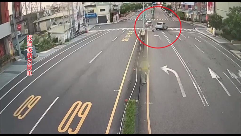 酒駕肇禍撞車尾落跑　駕駛泥醉酒測值1.29