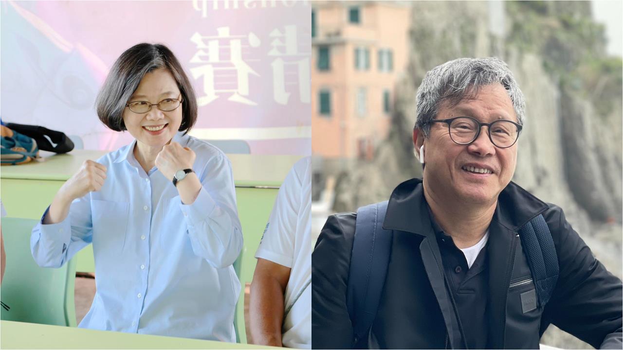 蔡英文嚇問「頭髮怎白成這樣？」　謝志偉公開不正經理由：不能讓人說我和祕書有染