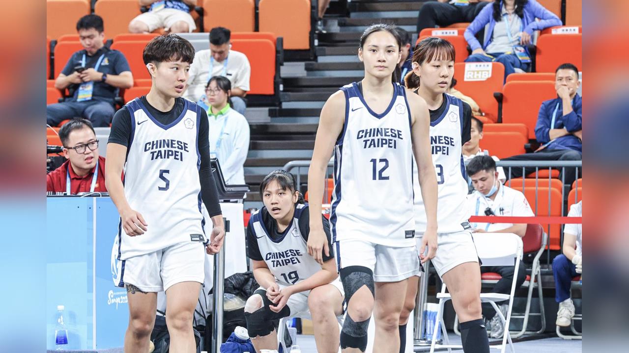 亞沙運／3X3籃球台灣女籃不敵馬國淘汰賽拚生機！男籃再輸泰國墊底無緣晉級