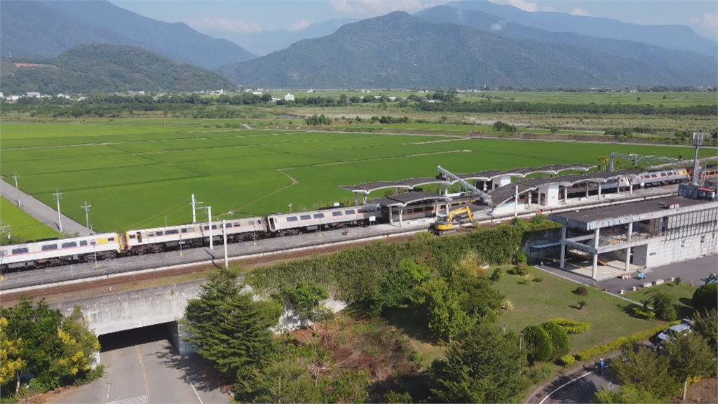 東里站遮雨棚塌、鐵軌變形　蘇貞昌：中央全力支援經費助重建