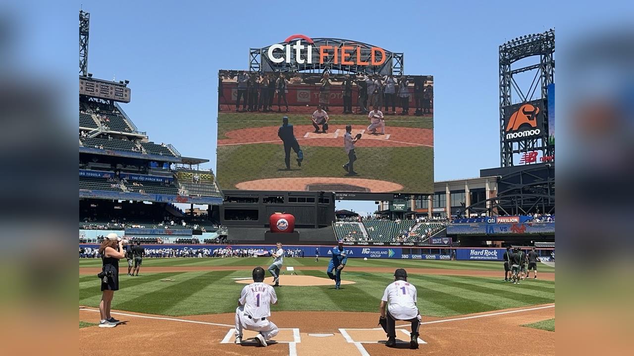 快新聞／MLB大都會台灣日登場！蔡其昌、林琪兒開球　邀大聯盟來台交流賽